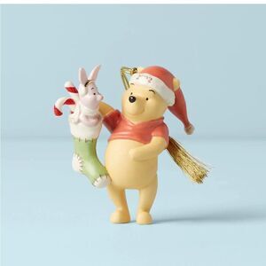 Lenox Disney Winnie The Pooh’s Christmas Surprise 2022 Ornament NWT
